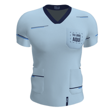 Cargar imagen en el visor de la galería, Casaca Blue Minimal Claro