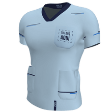 Cargar imagen en el visor de la galería, Casaca Blue Minimal Claro