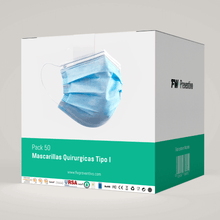 Cargar imagen en el visor de la galería, 3*2 Mascarilla Quirúrgica tipo I + ENVIO GRATIS