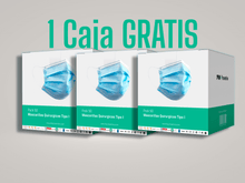 Cargar imagen en el visor de la galería, 3*2 Mascarilla Quirúrgica tipo I + ENVIO GRATIS